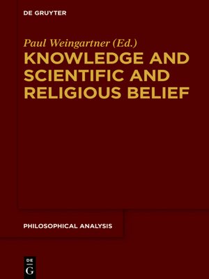 cover image of Knowledge and Scientific and Religious Belief